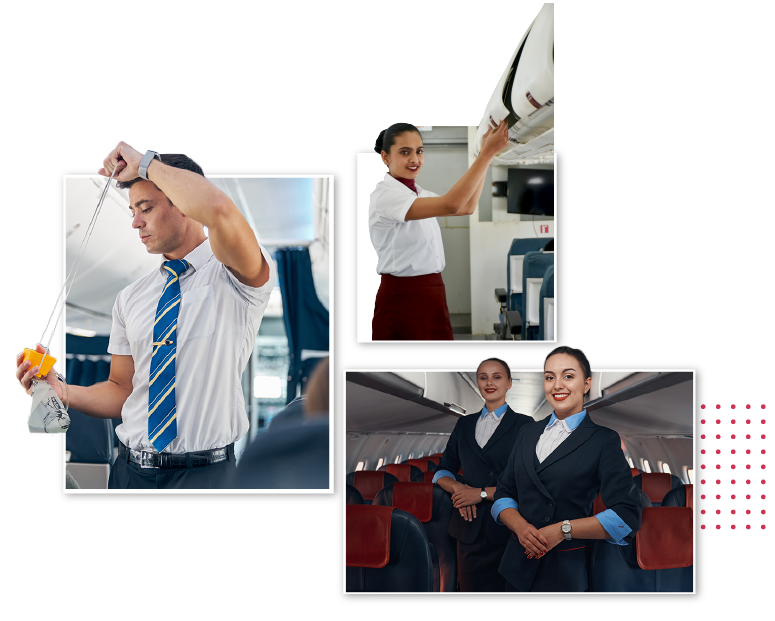 Cabin crew certificate course and Cabin crew training institute